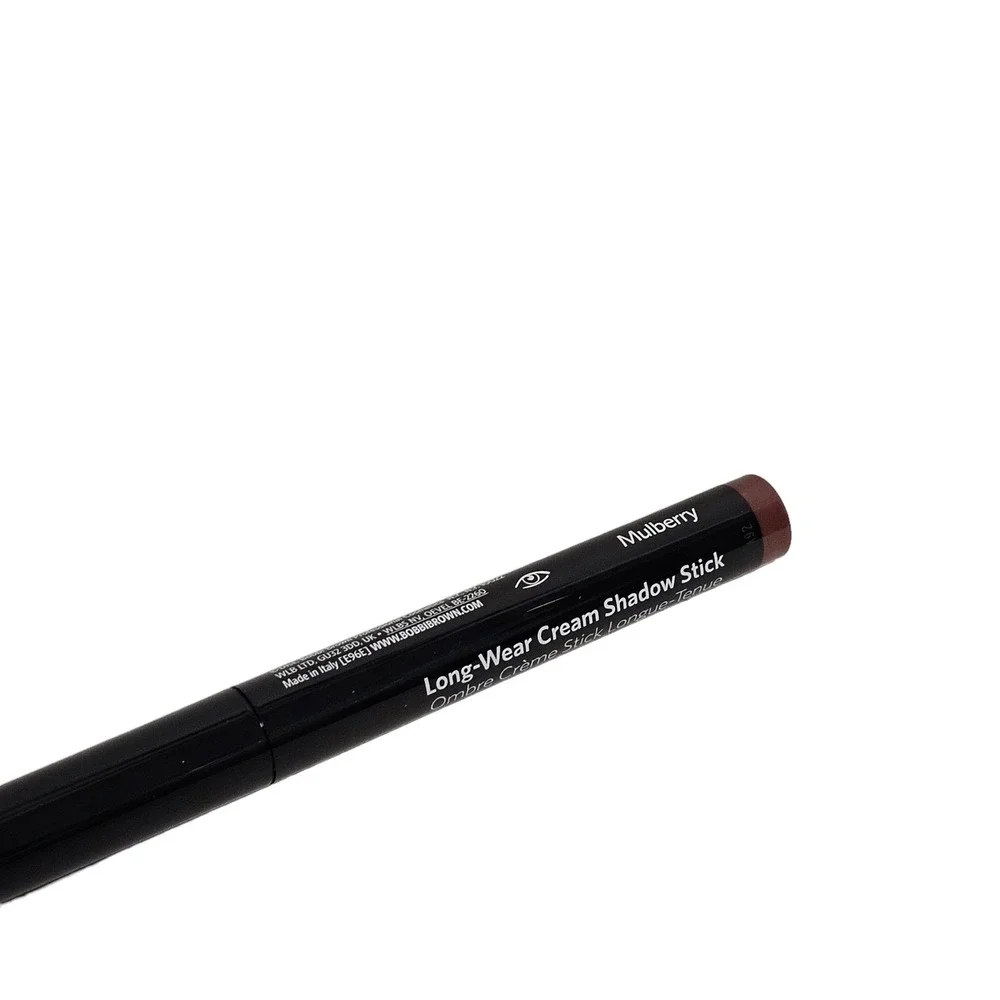 Bobbi Brown Long Wear Cream Eye Shadow Stick MULBERRY Shimmer Red Brown Full sz